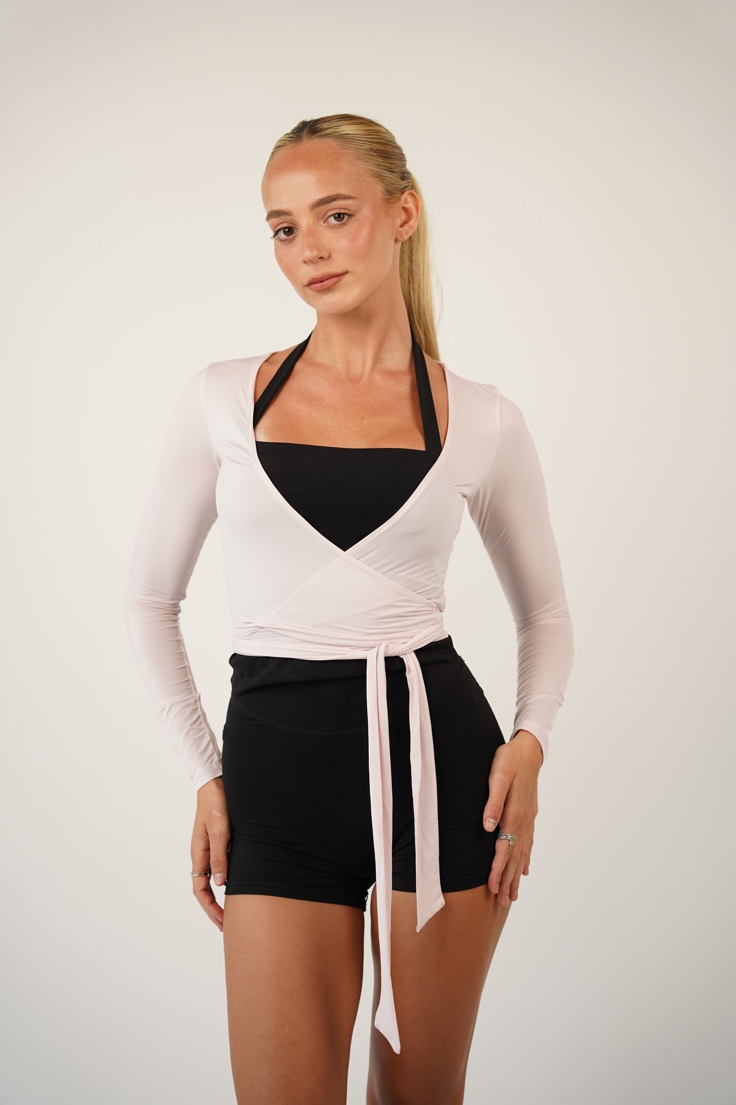ballet wrap top