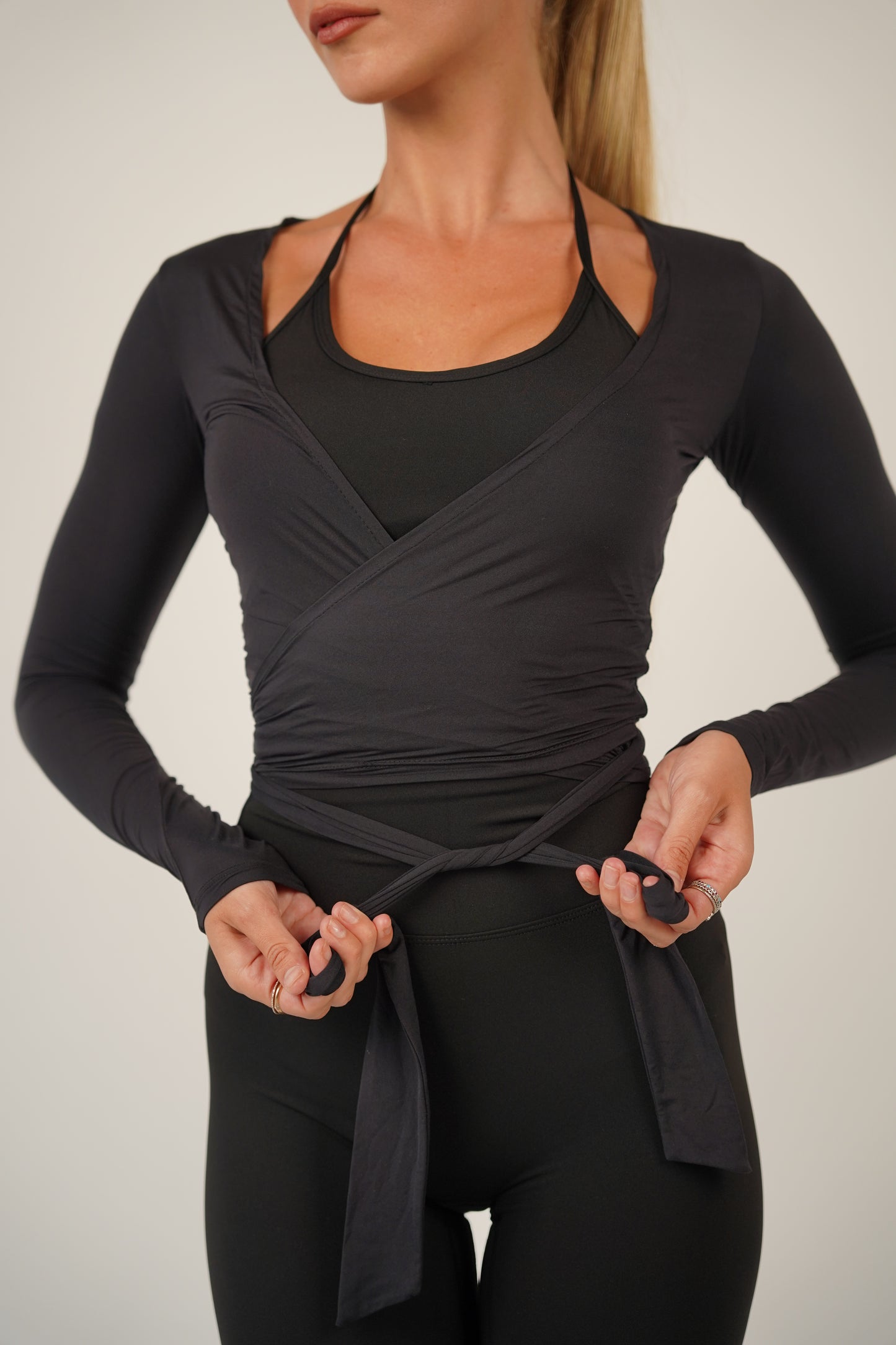 ballet wrap top