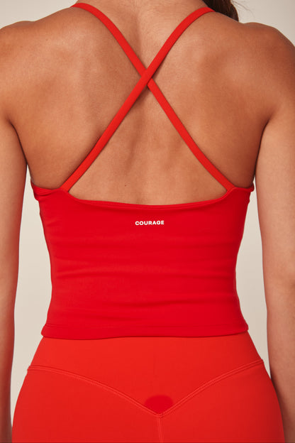 Cherry crop top