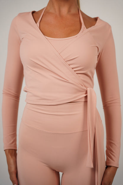 Sculpt wrap top