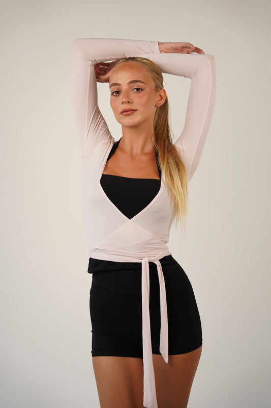 ballet wrap top