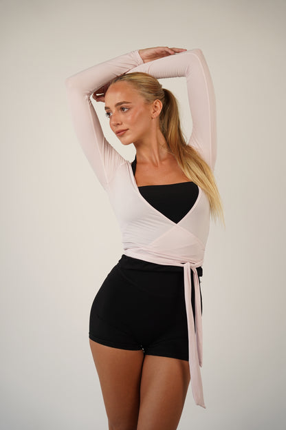 ballet wrap top